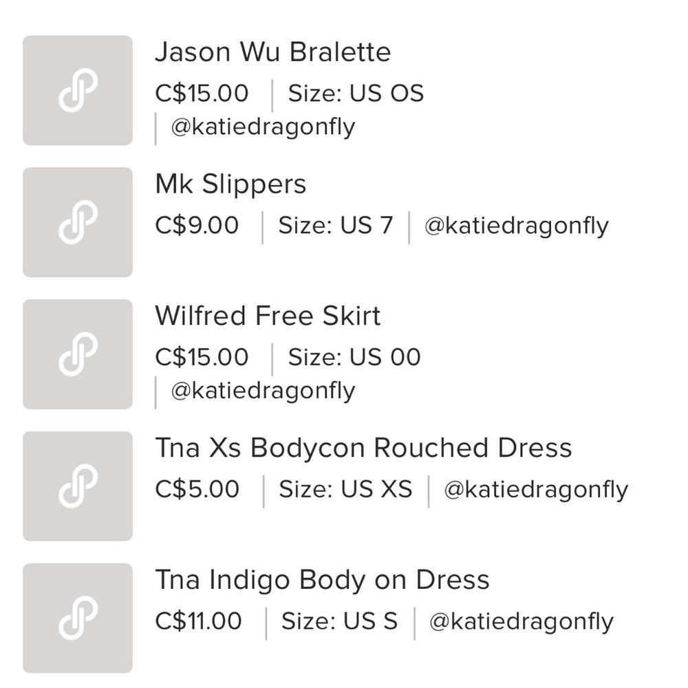 Bundle for @katiedragonfly 💌